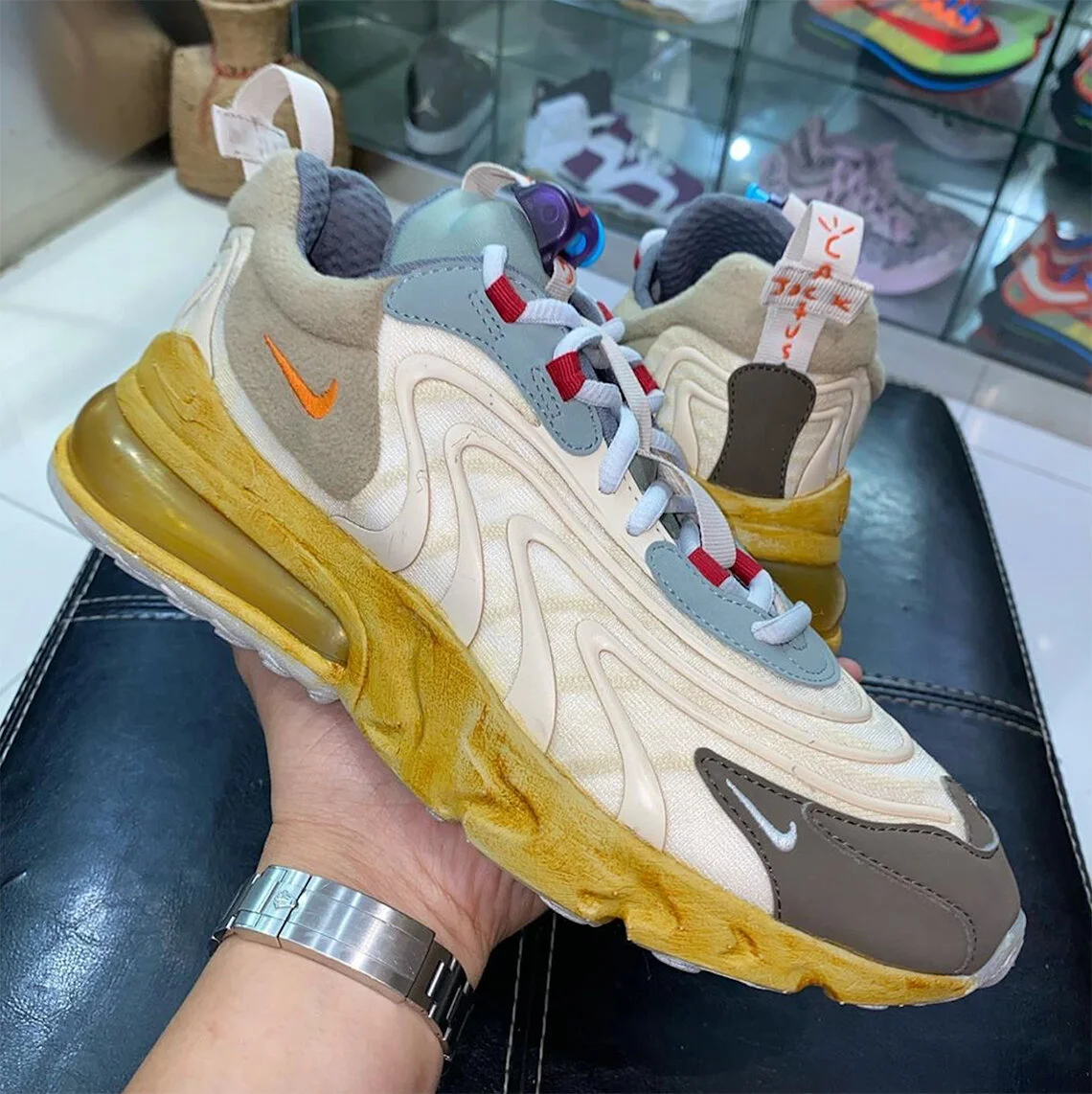 Travis x 'air max 270 react deals